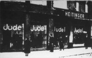 1935 Jews Deprived from German Citizenship and migrate to US_Jewish_shops_in_Nazi_Germany