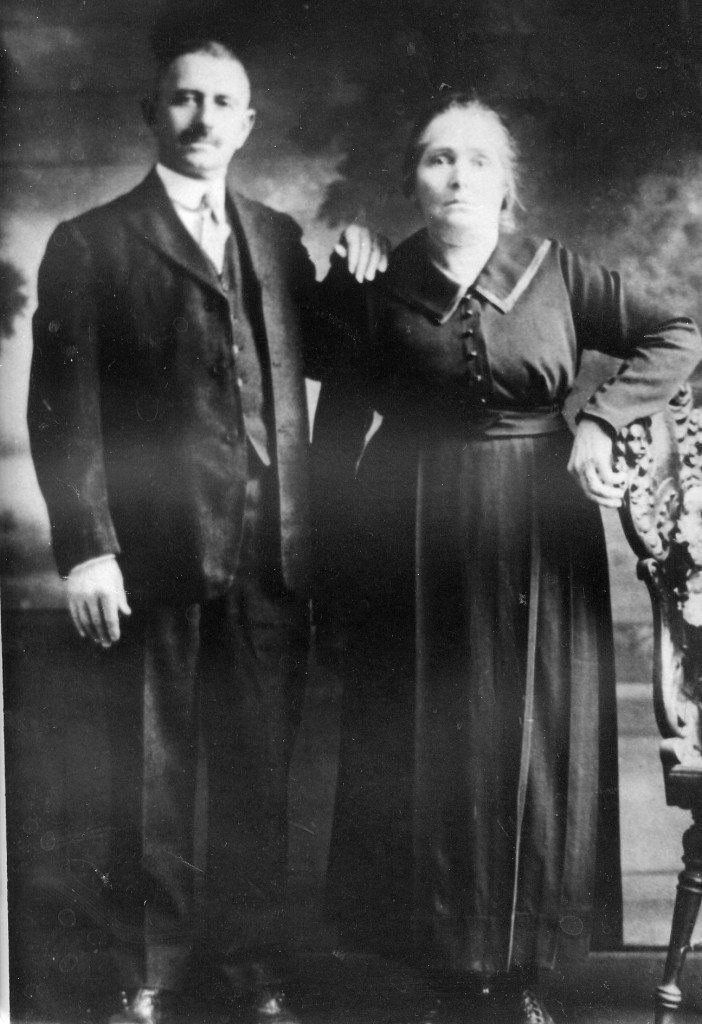 Antonio and Felicita Gabaccia, circa 1912 (before his second, and final, journey to for the United States)
