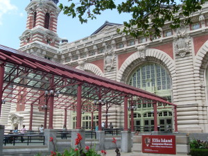 Entrance of the Ellis Island Immigration Museum (photo by Simeon87)