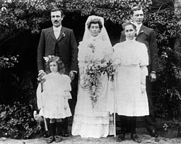 1907 Women Married to Foreigners Forfeit American Citizenship_ StateLibQld_1_157741_Wright_Howell_wedding_1907